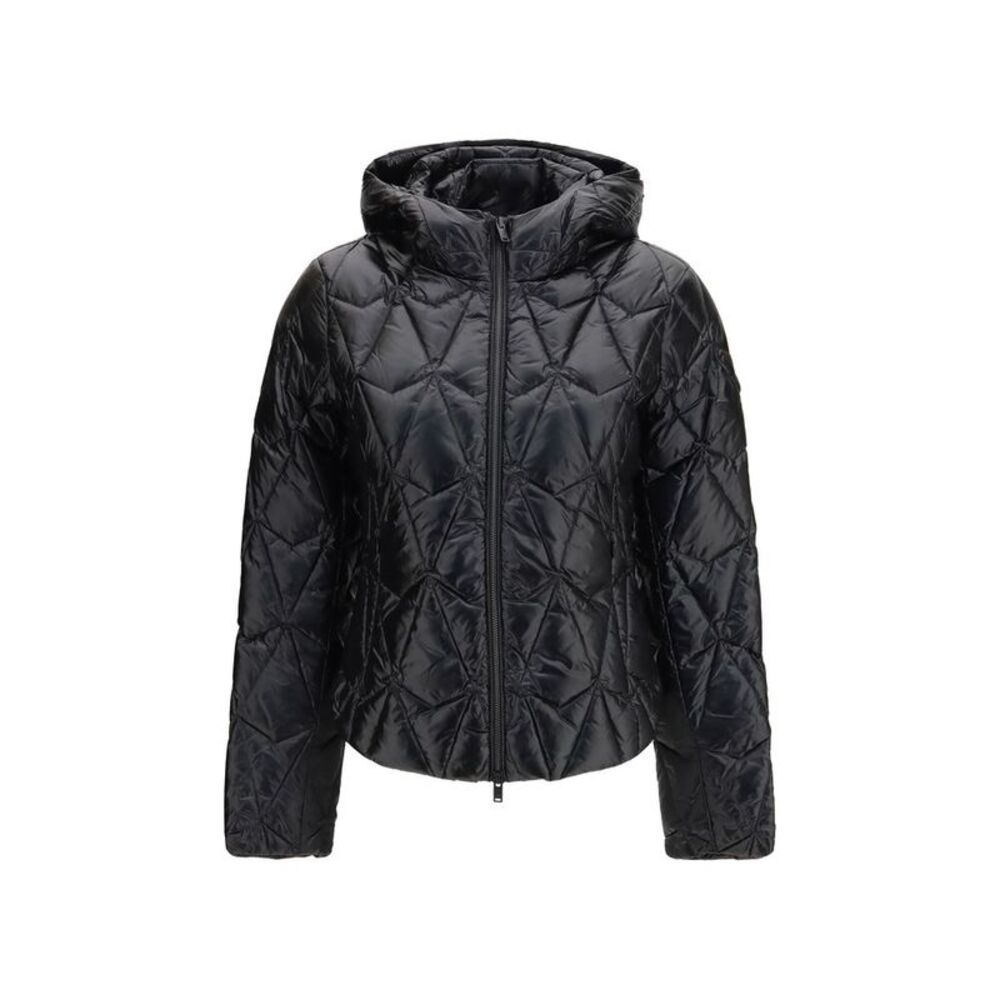 Moose Knuckles Black Goose Down Full-Length Women's Jacket